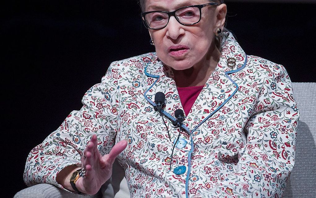 Ruth Bader Ginsburg. beeld EPA