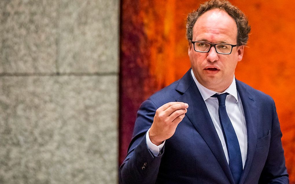 D66-minister Wout Koolmees wil de arbeidsmarkt hervormen omdat die volgens hem niet meer toereikend is voor de markt van werk in het huidige tijdsbestel. beeld ANP, Remko de Waal