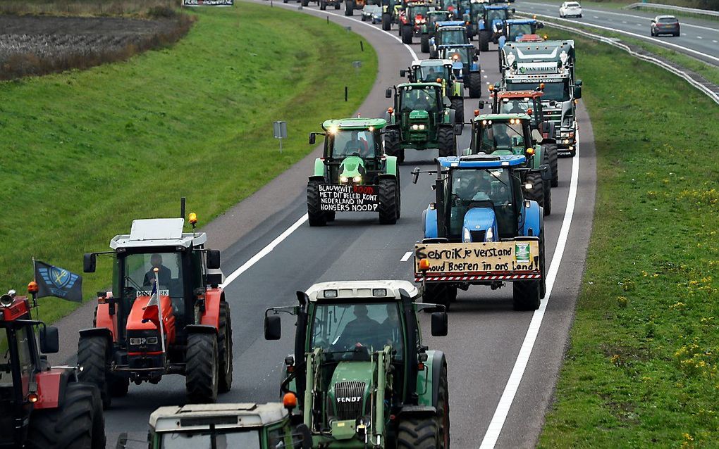 Boerenprotest. beeld ANP