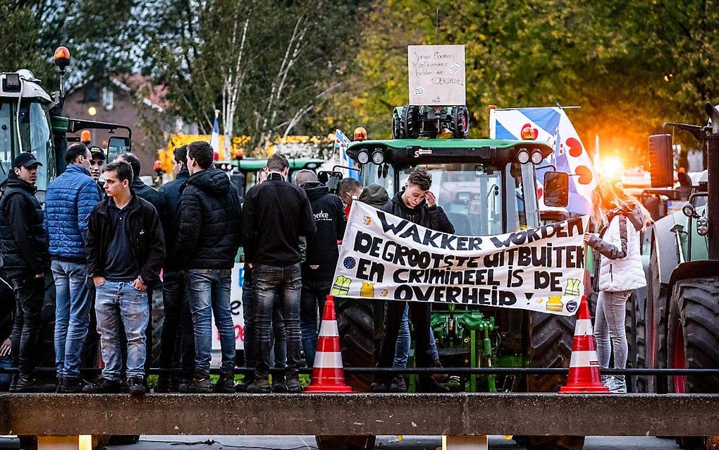 Boerenprotest. beeld ANP