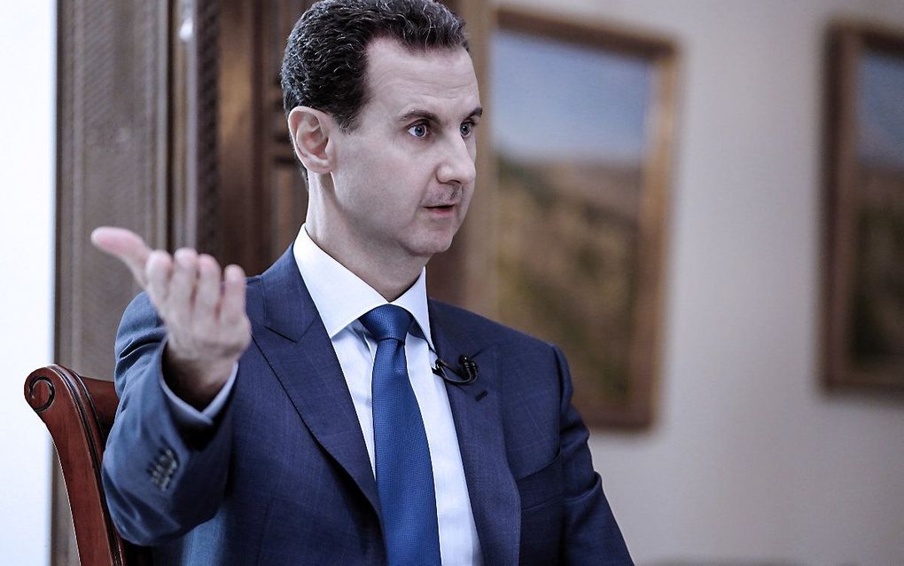 De Syrische president Bashar al-Assad. beeld EPA