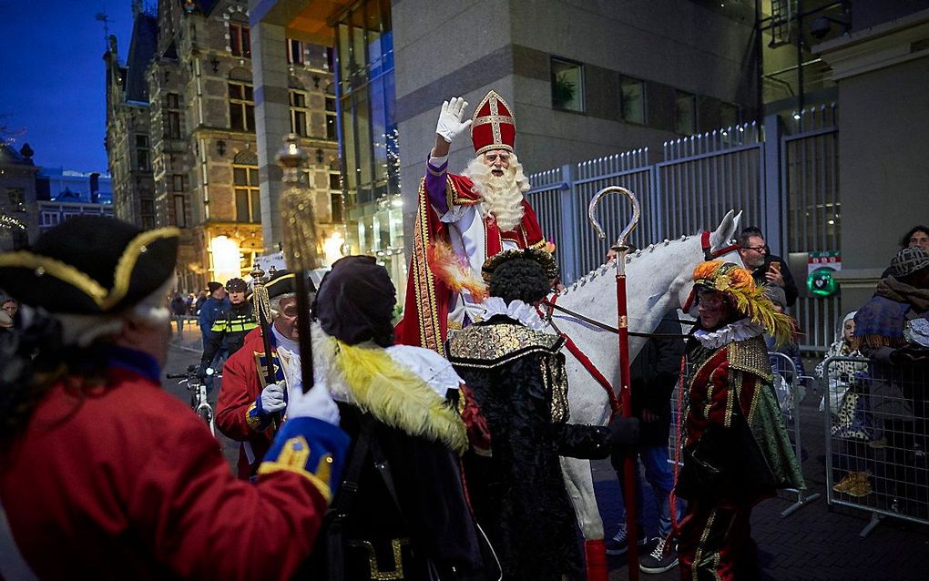 Intocht van Sinterklaas in Den Haag, november 2019. beeld ANP, Phil Nijhuis