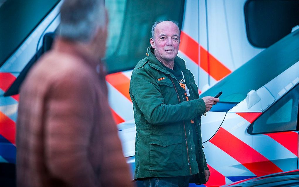 Peter Verstappen arriveert woensdag bij de rechtbank van Maastricht. beeld ANP