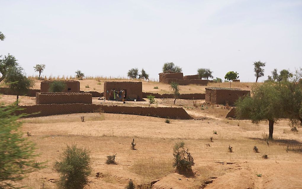 Een dorp in Burkina Faso. beeld AFP