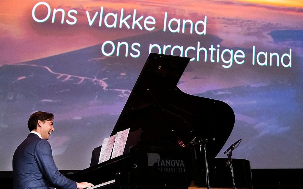 Baudet zaterdag tijdens het congres. beeld ANP