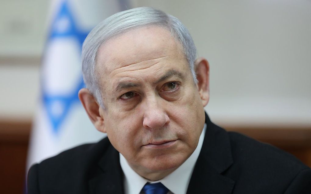 De Israëlische premier Benjamin Netanyahu. beeld AFP