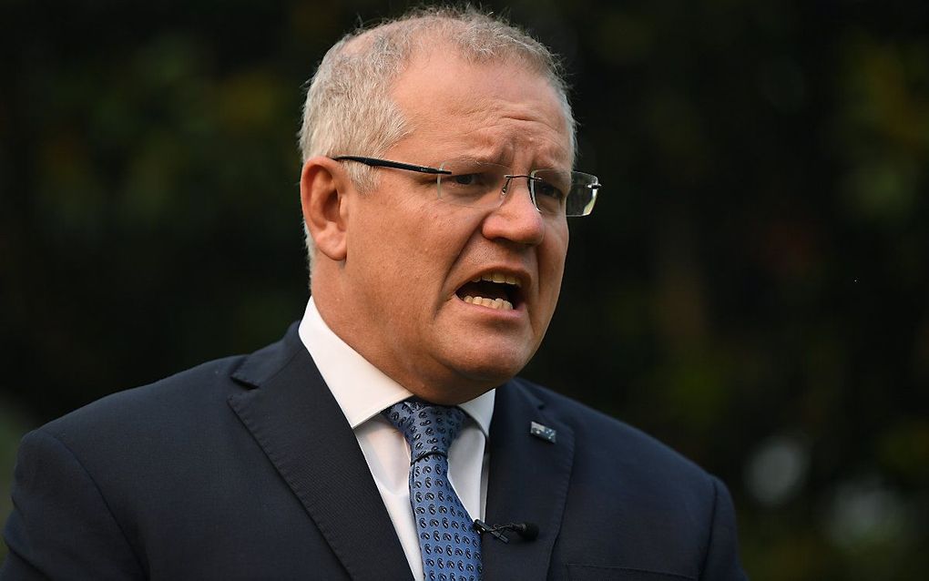 Scott Morrison. beeld EPA