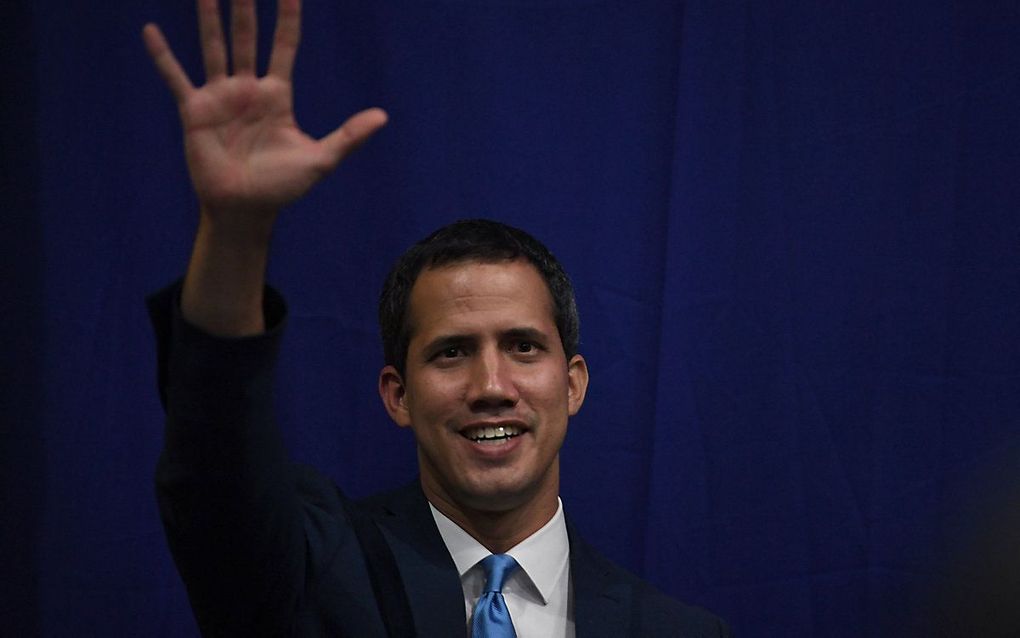 Guaidó. beeld AFP