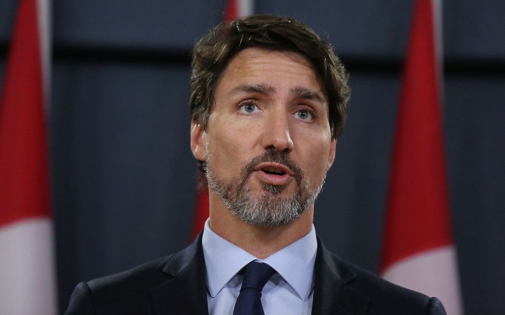 De Canadese premier Justin Trudeau. beeld AFP