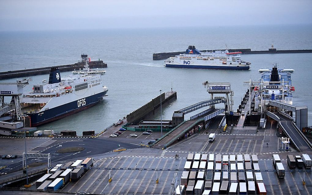 Dover aan het Kanaal. beeld AFP