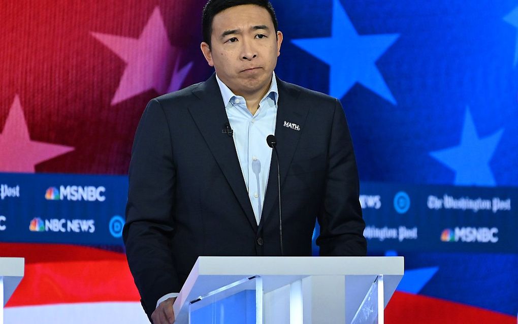 Andrew Yang. beeld AFP