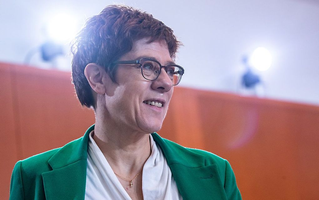 Kramp-Karrenbauer. beeld EPA