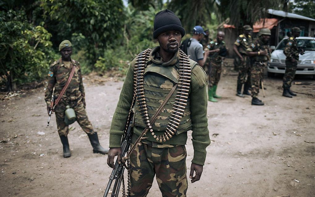 In het oosten van Congo is het al jaren onrustig en er zijn diverse milities actief die de controle over het gebied betwisten. beeld AFP, Alexis Huguet