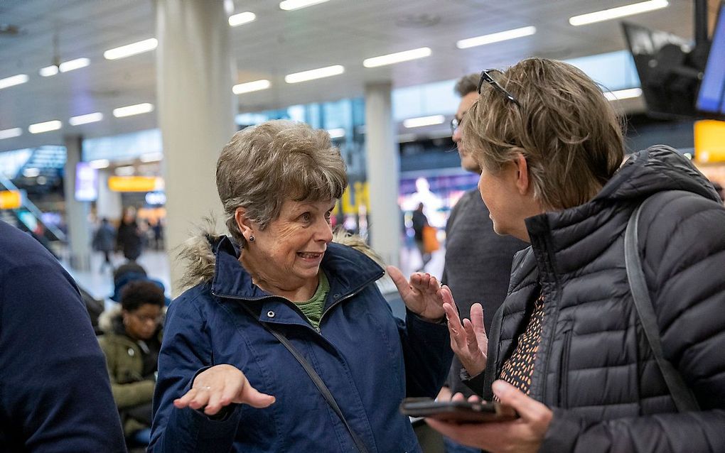 Nederlanders zouden gelukkig zijn, stelt het onderzoek. beeld ANP