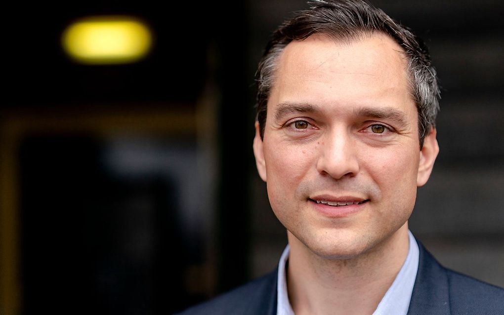 Nate Blecharczyk, een van de oprichters van Airbnb. beeld ANP, SANDER KONING