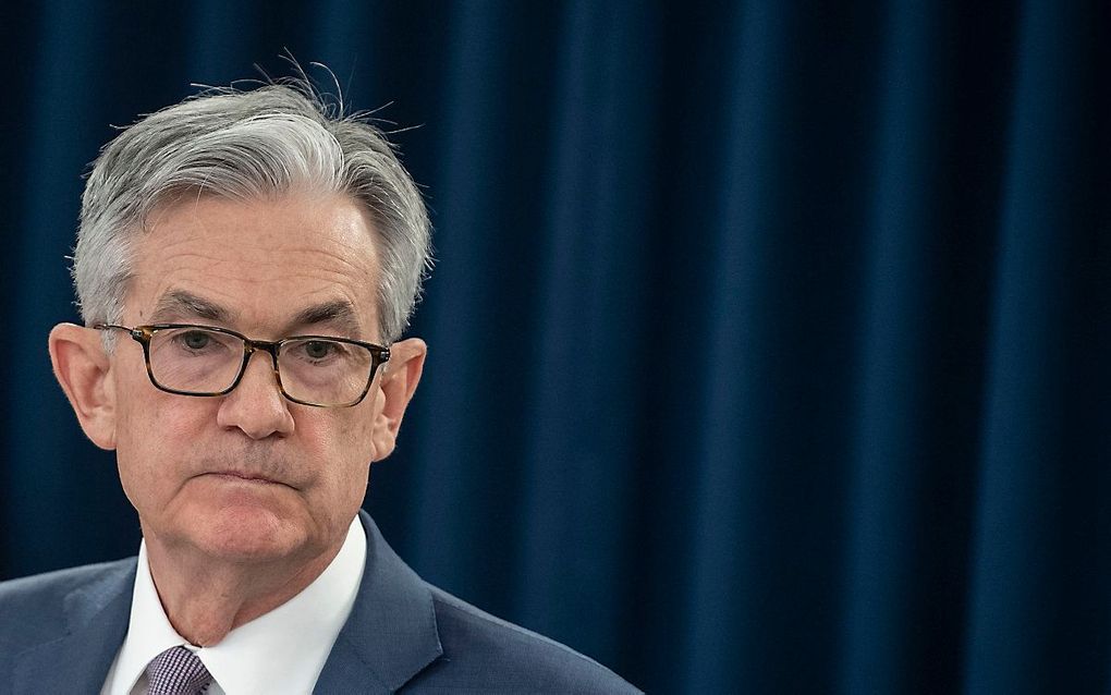 Jerome Powell. beeld AFP