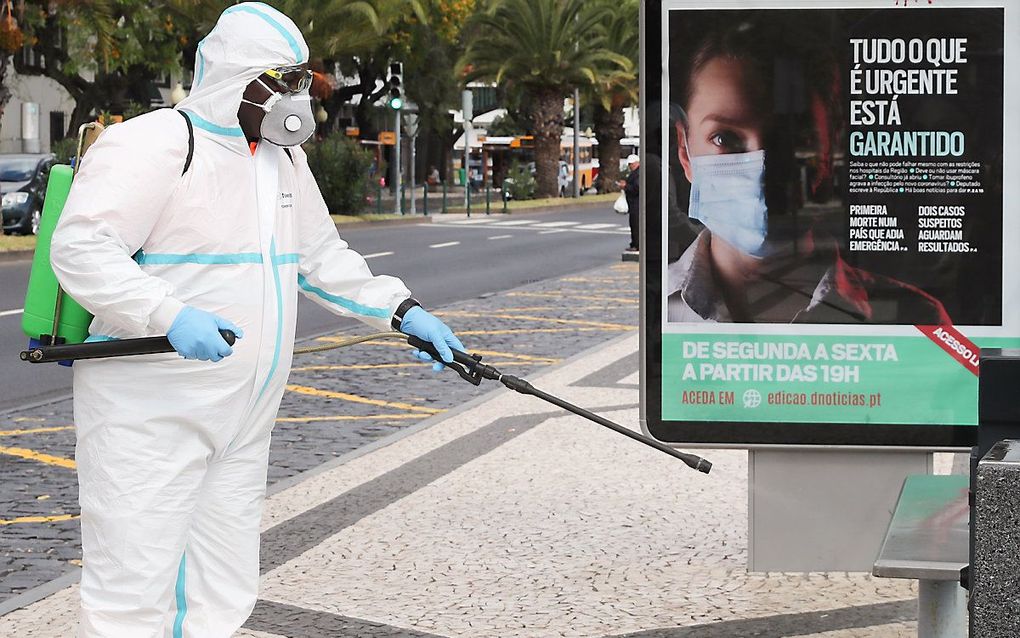 Funchal, Madeira. beeld EPA