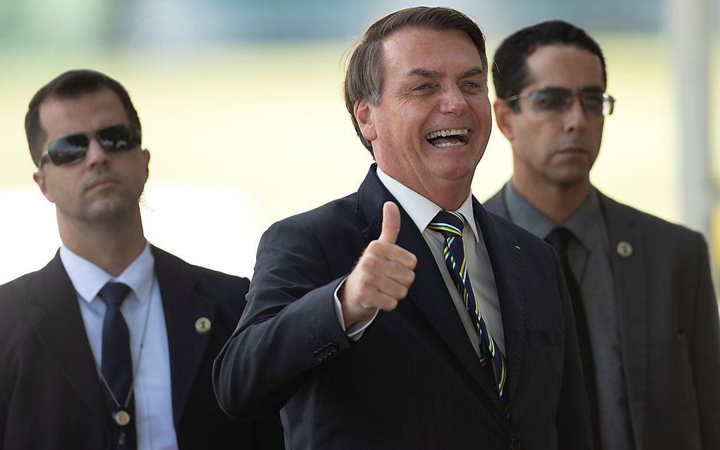 Bolsonaro (m.). beeld EPA