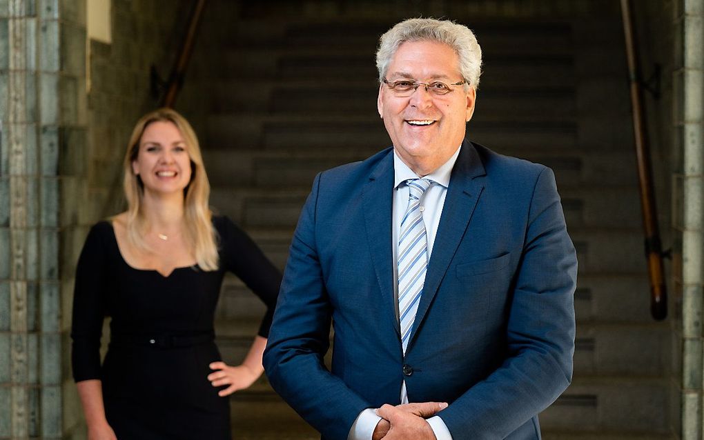 Henk Krol en Femke Merel van Kooten-Arissen. beeld ANP