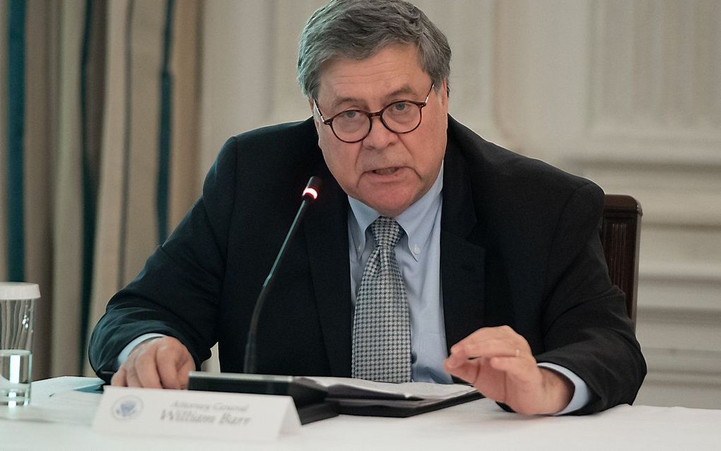 William Barr. beeld AFP