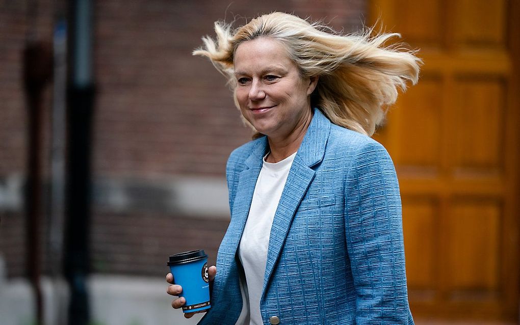 Minister Sigrid Kaag voor Buitenlandse Handel en Ontwikkelingssamenwerking (D66). Beeld ANP, Bart Maat