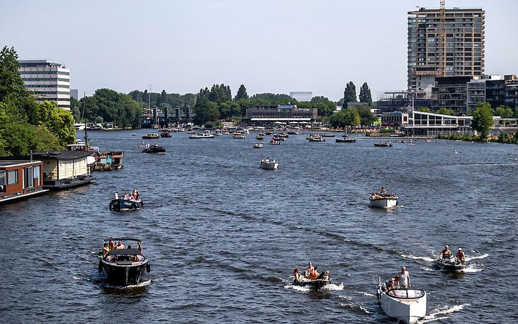 Amsterdam. beeld ANP, RAMON VAN FLYMEN