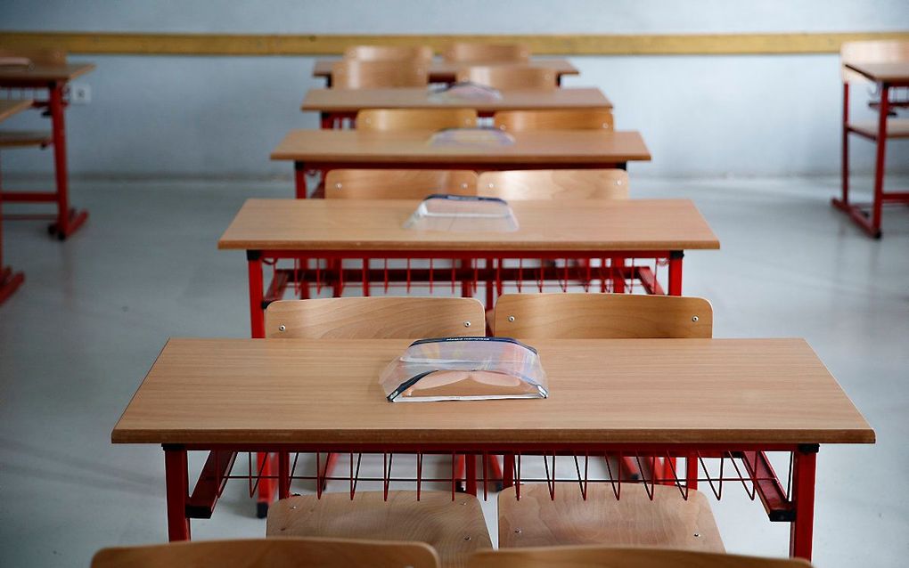 De uren die middelbare scholen voor de zomervakantie hebben gemist door de periode van lockdown hoeven niet te worden ingehaald. beeld ANP