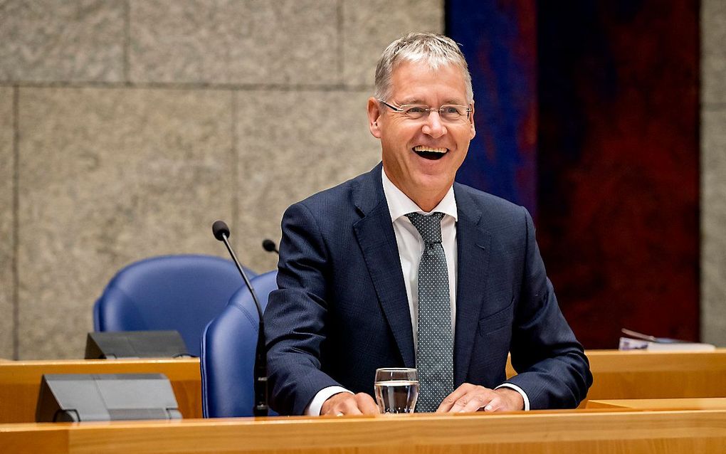 Arie Slob, minister voor Basis- en Voortgezet Onderwijs en Media. beeld ANP, KOEN VAN WEEL