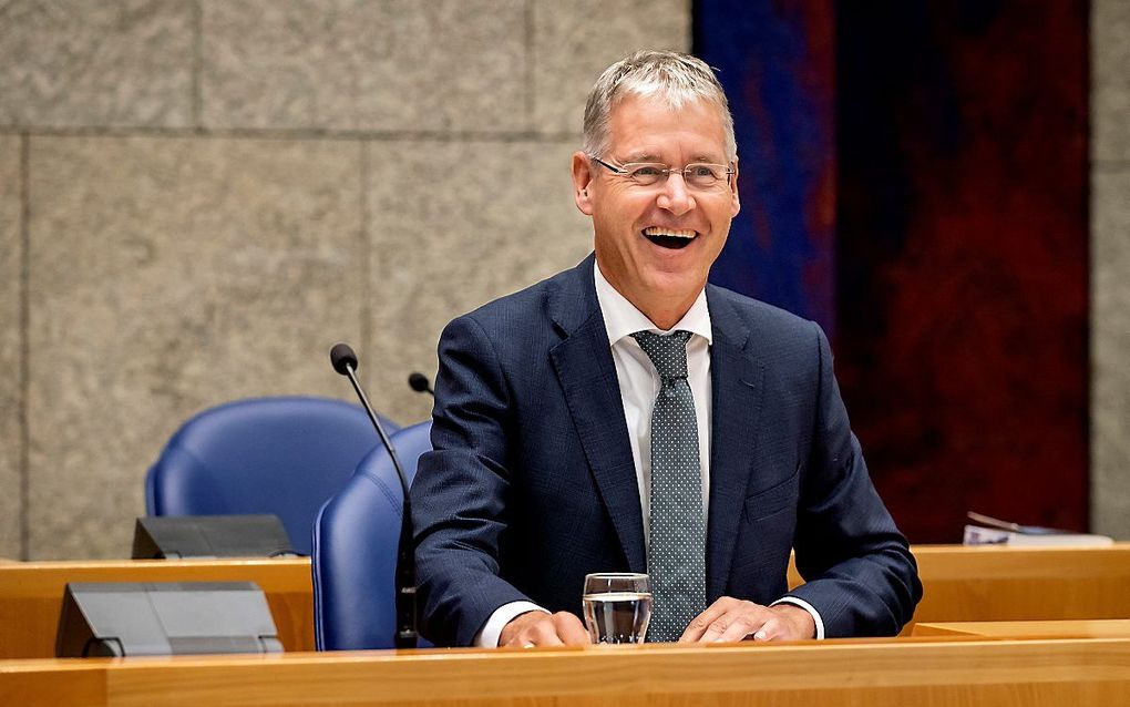 Op woensdag 30 september behandelt de Tweede Kamer het wetsvoorstel van minister Slob waarmee hij meer handen en voeten wil geven aan het burgerschapsonderwijs, door de eisen die daaraan worden gesteld te verduidelijken. beeld ANP, Koen van Weel