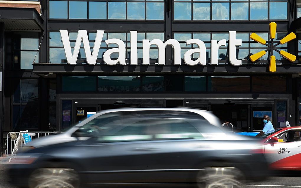 Walmart sluit onrust en plunderingen rond de verkiezingsdag niet uit. beeld AFP, NICHOLAS KAMM