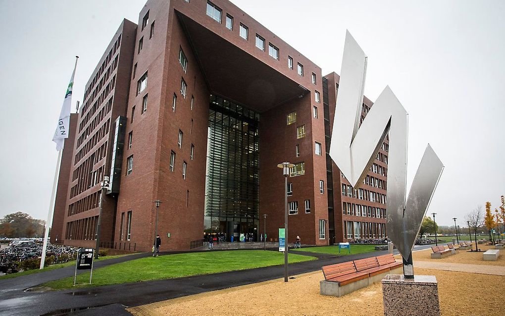 Het Forum gebouw van de universiteit van Wageningen. beeld ANP