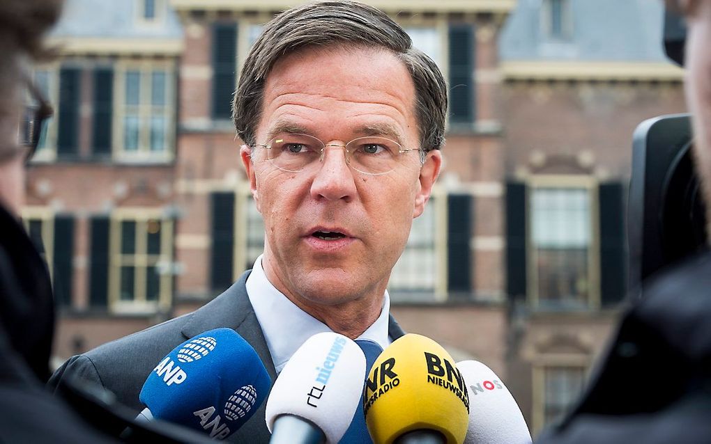 Premier Rutte. Beeld ANP