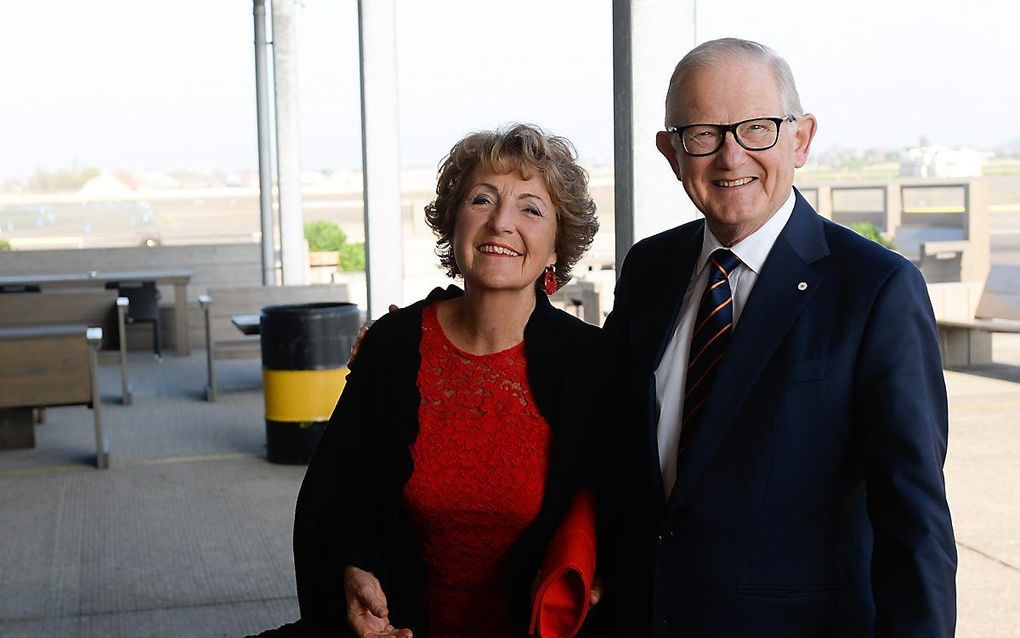 Pieter van Vollenhoven en zijn vrouw, prinses Margriet.