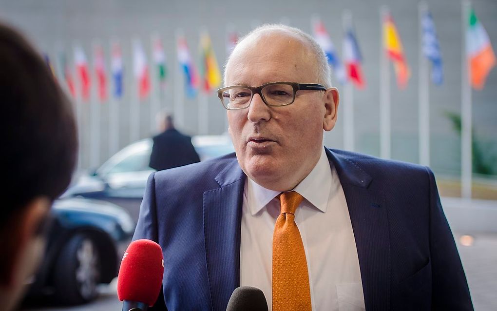 Timmermans. beeld ANP