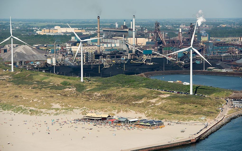 Tata Steel in IJmuiden. beeld ANP