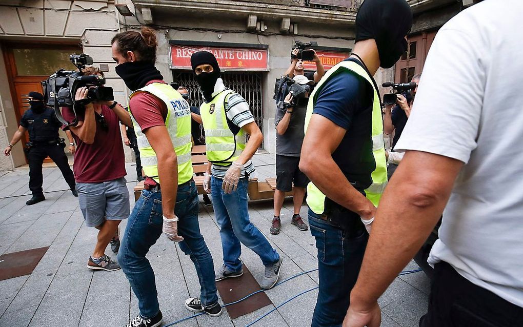 Onderzoek in Ripoll. beeld AFP