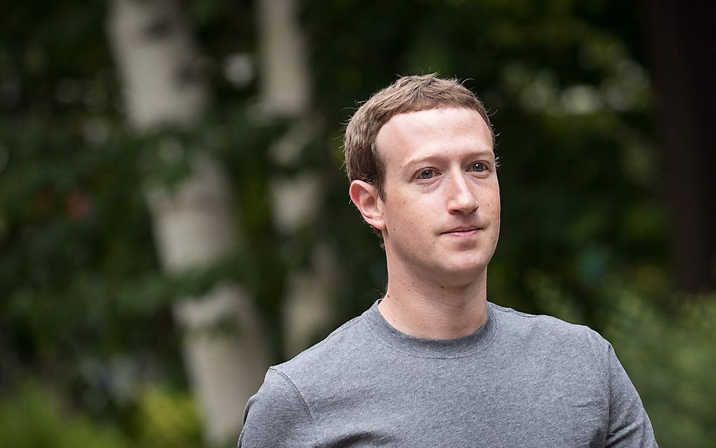 Facebookbaas Mark Zuckerberg. beeld AFP