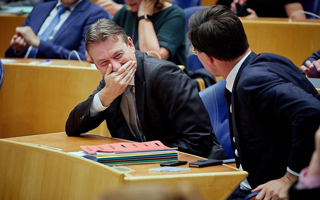 Zijlstra en Rutte. beeld ANP