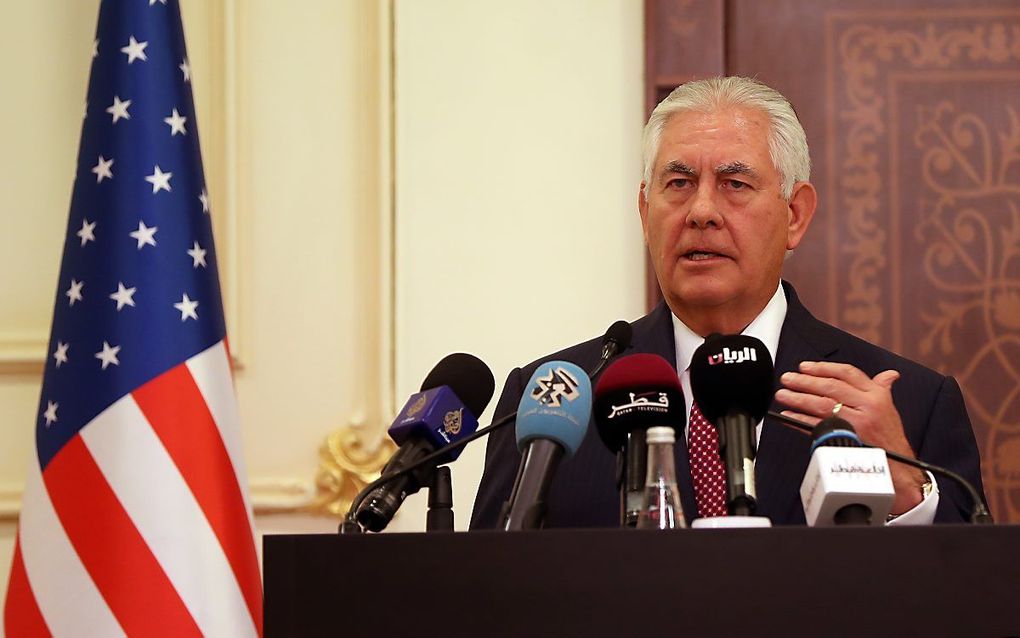 Tillerson. beeld AFP