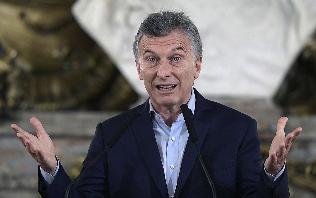 Mauricio Macri. beeld AFP