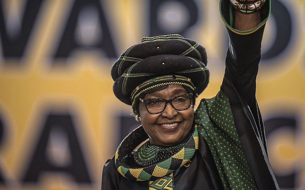 Winnie Mandela. beeld AFP