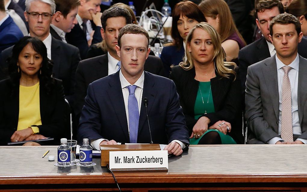 Zuckerberg. beeld AFP