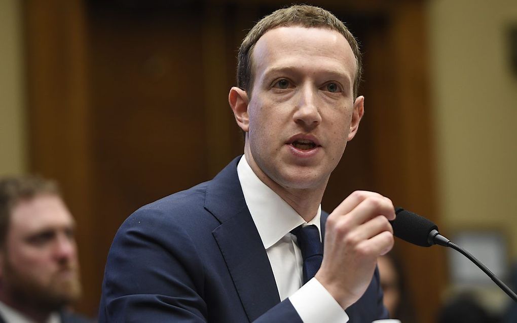 Zuckerberg. beeld AFP