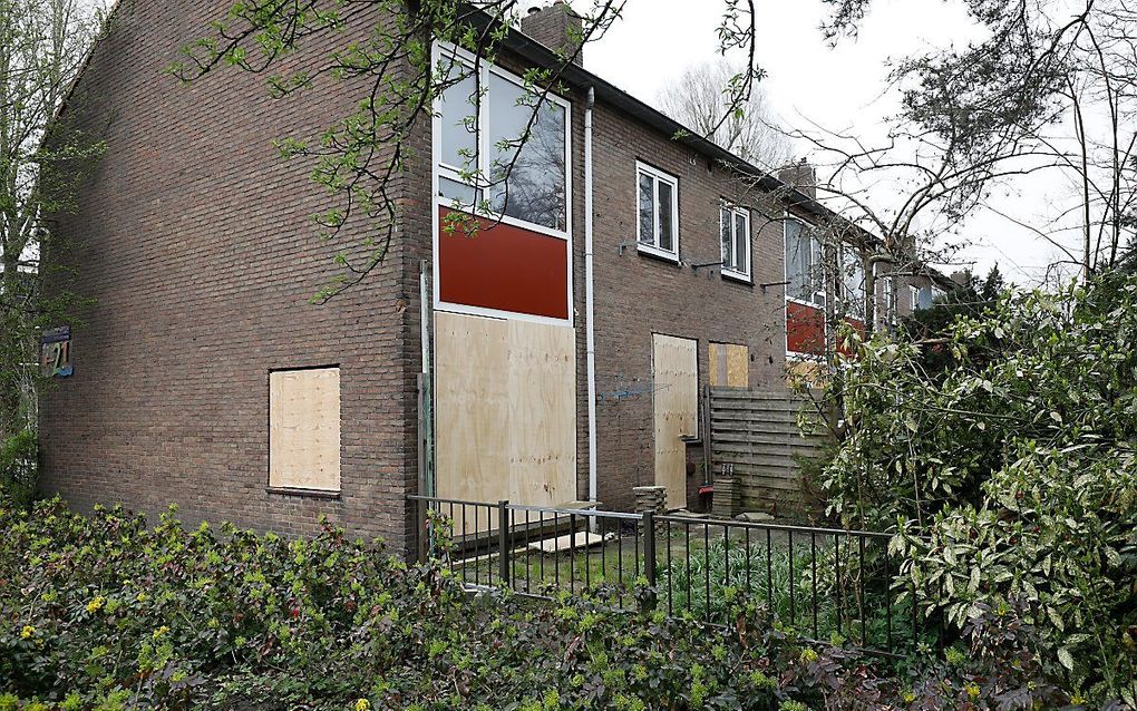 een gekraakt huis. beeld ANP