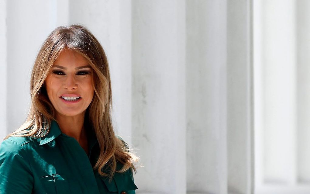 Melania Trump. beeld AFP