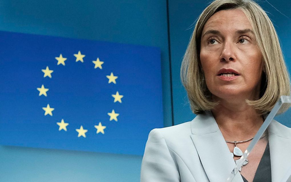 Mogherini. beeld EPA