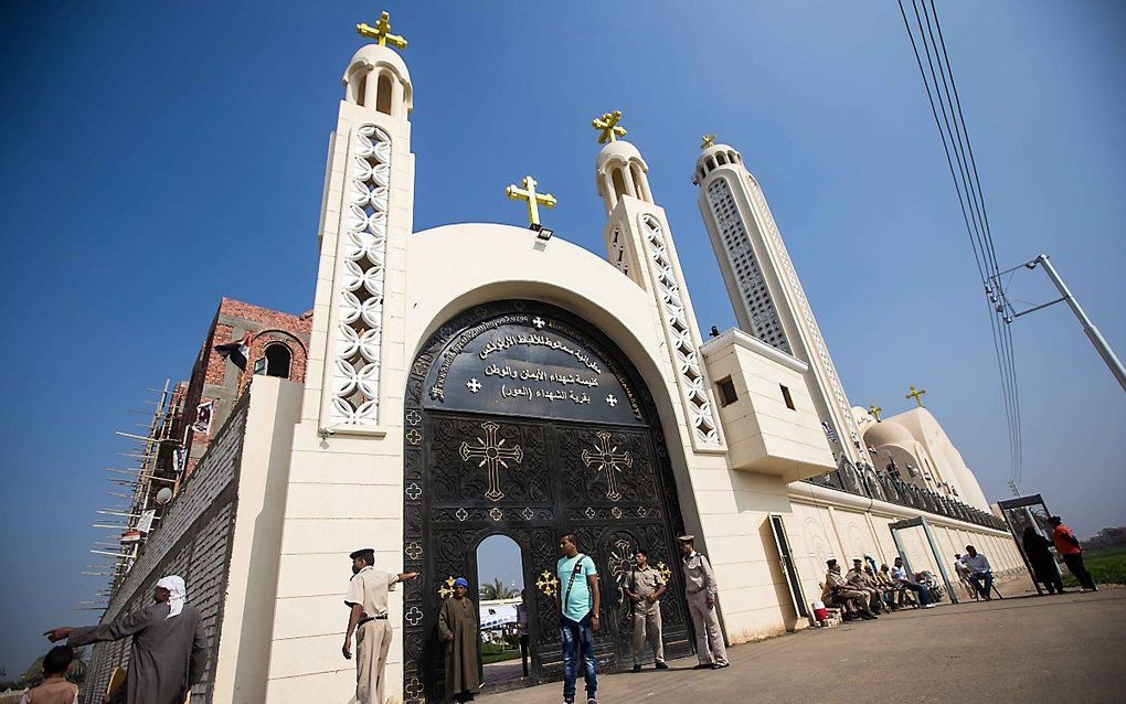 De Martyrs Church in Egypte. beeld AFP