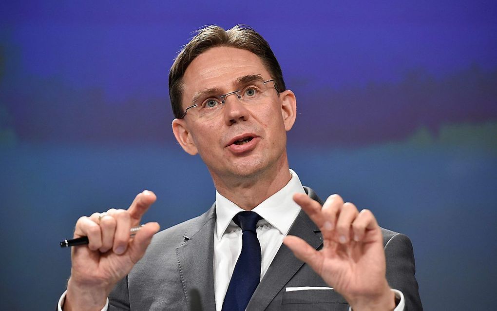 EU-commissaris Katainen. beeld AFP