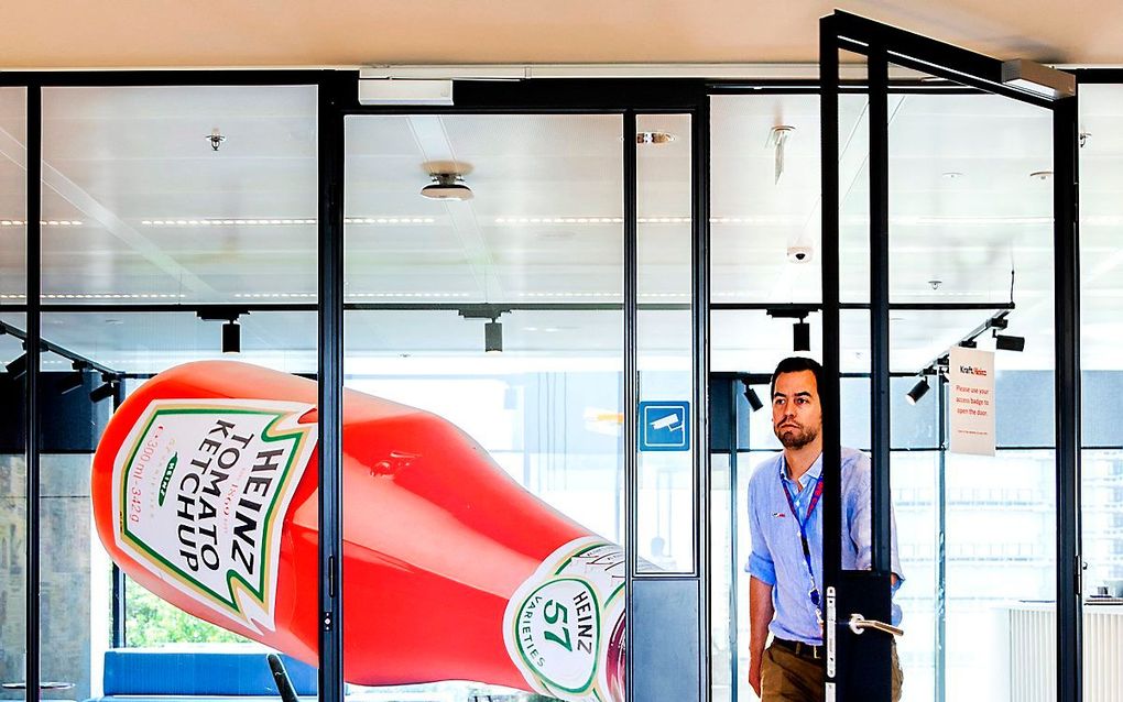 Interieur van een innovatiecentrum van Kraft Heinz op de Amsterdamse Zuidas. beeld ANP