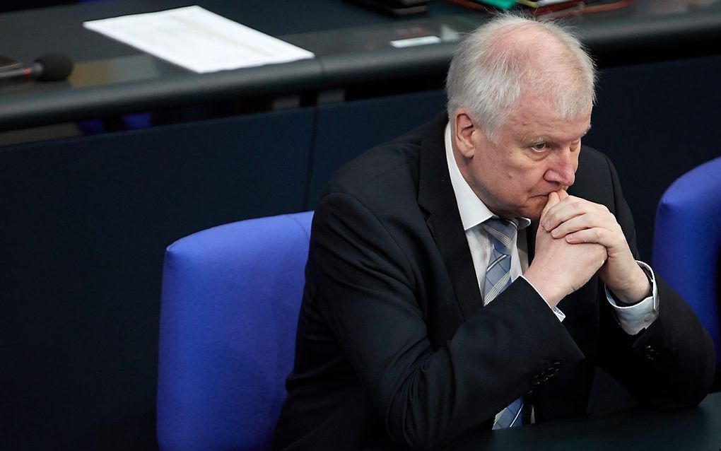 Seehofer. beeld EPA